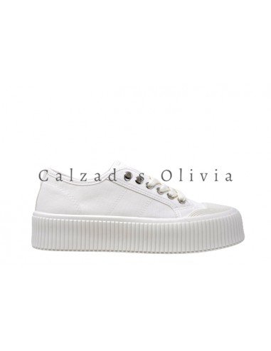 Zapatos y Calzados LEN-W01 WHITE