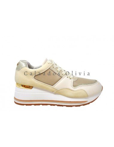 Zapatos y Calzados EMS-R-205 BEIGE