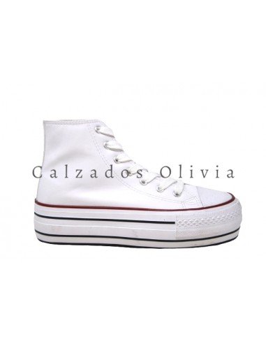 Zapatos y Calzados EMS-P6 WHITE.RED