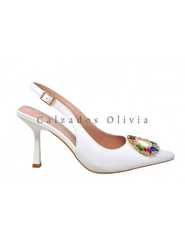 Zapatos y Calzados SSM-HLL-742 WHITE