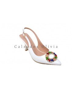 Calzados y zapatos SSM-HLL-742 WHITE 2