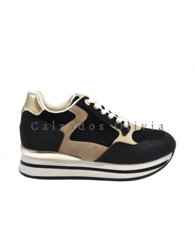 Zapatos y Calzados EMS-ZZ-102 BLACK