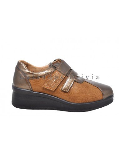 Zapatos y Calzados REB-5167-3 BROWN