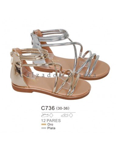 Zapatos y Calzados PP-C736 (30-36)