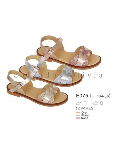 Zapatos y Calzados PP-E075-L (34-38)