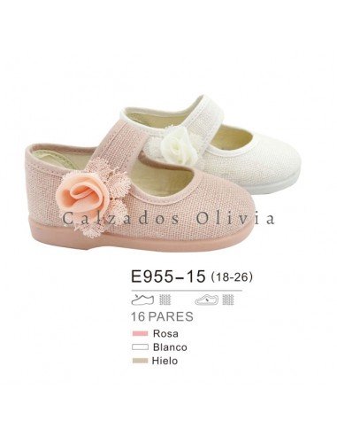 Zapatos y Calzados PP-E955-15 (18-26)