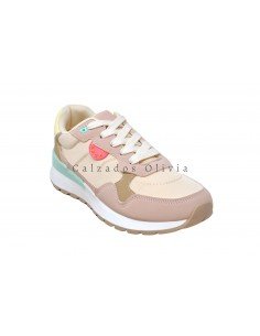Calzados y zapatos EMS-XX-37 PINK-BEIGE 2