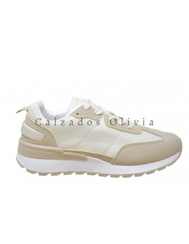 Zapatos y Calzados EMS-XX-33 BEIGE