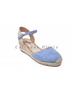 Calzados y zapatos SSM-JSZ269 CELESTE 2