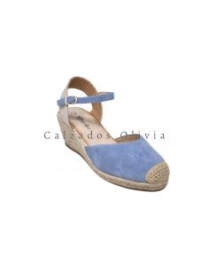 Calzados y zapatos SSM-YJ760 CELESTE 2
