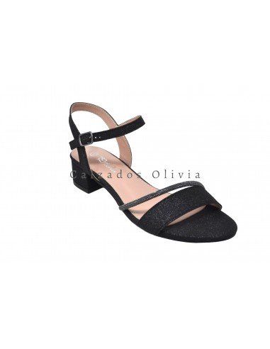 Zapatos y Calzados SSM-RG726 NEGRO