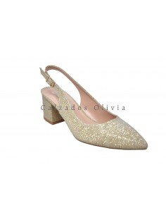 Calzados y zapatos SSM-YK261-1 ORO 2