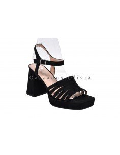 Calzados y zapatos SSM-JW780 NEGRO 2
