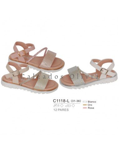 Zapatos y Calzados PP-C1118-L (31-36)