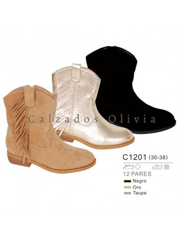 Zapatos y Calzados PP-C1201 (30-38)