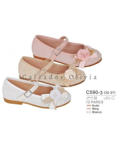 Zapatos y Calzados PP-C590-3 (32-37)