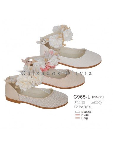 Zapatos y Calzados PP-C965-L (33-38)