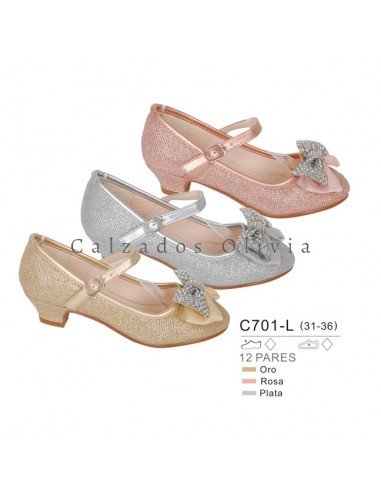 Zapatos y Calzados PP-C701-L (31-36)