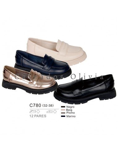 Zapatos y Calzados PP-C780 (32-38)