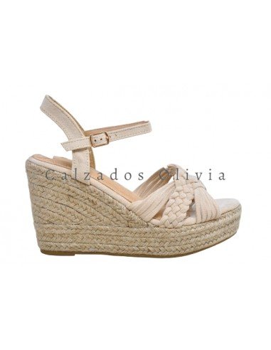 Zapatos y Calzados REB-AA-27 BEIGE