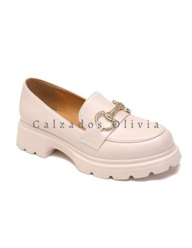 Zapatos y Calzados OT-H8-579 BEIGE