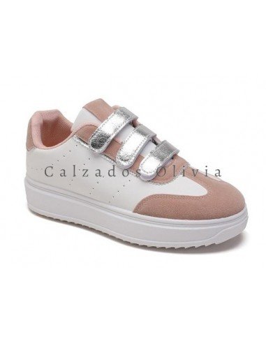 Zapatos y Calzados OT-SL-211 WHITE-PINK