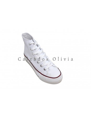 Zapatos y Calzados REB-CZ-773 WHITE-RED