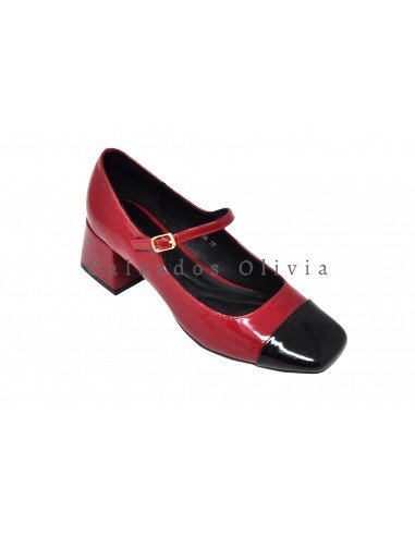 Zapatos y Calzados BTT-3364 BLACK-WINE