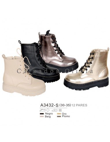 Zapatos y Calzados PP-A3432-S (30-35)