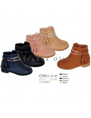 Zapatos y Calzados PP-C792-L (31-36)