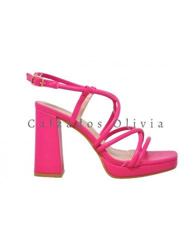 Zapatos y Calzados SSM-JL629 FUXIA