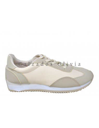 Zapatos y Calzados TF-5231 BEIGE