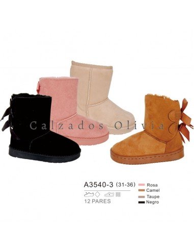 Zapatos y Calzados PP-A3540-3 (31-36)