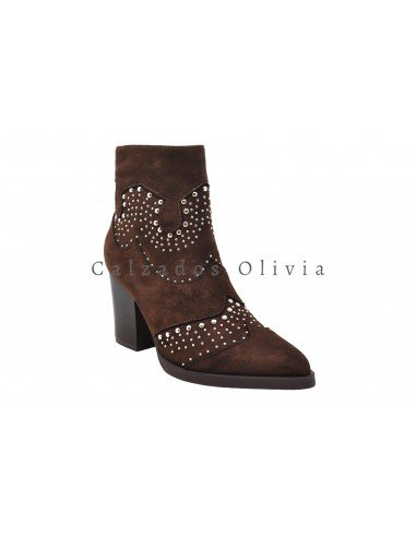 Zapatos y Calzados AN-6756 BROWN