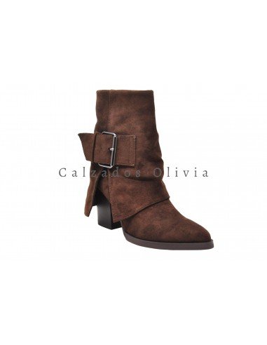 Zapatos y Calzados AN-7250 BROWN