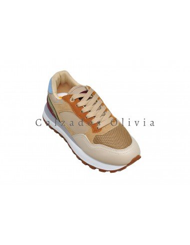 Zapatos y Calzados REB-TT-56 BEIGE