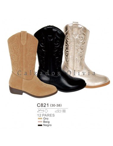 Zapatos y Calzados PP-C821 (30-38)