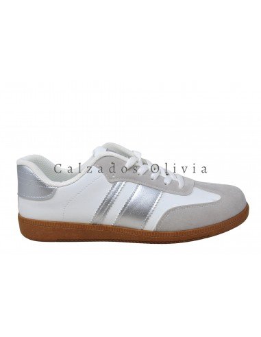 Zapatos y Calzados CS-G102 SILVER