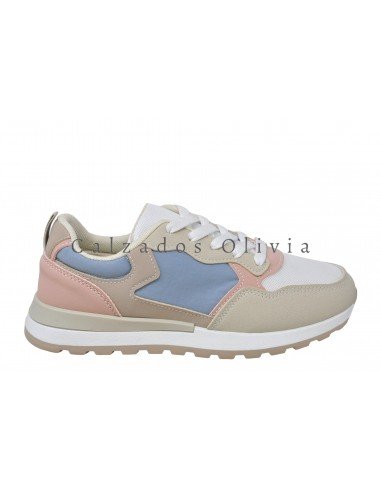 Zapatos y Calzados TF-3725 BEIGE