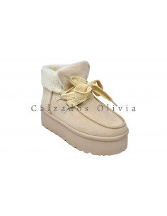 Calzados y zapatos WP-CB206 BEIGE 2