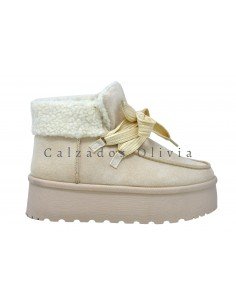 Calzados y Zapatos WP-CB206 BEIGE