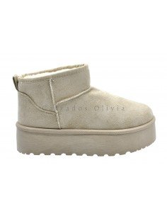 Calzados y Zapatos REB-L-323 BEIGE