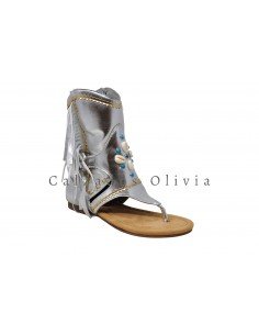 Calzados y zapatos AN-JH168 SILVER 2