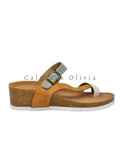 Calzados y Zapatos AN-M-28 GREEN-BEIGE