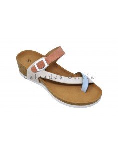 Calzados y zapatos AN-M-28 PINK-BLUE 2