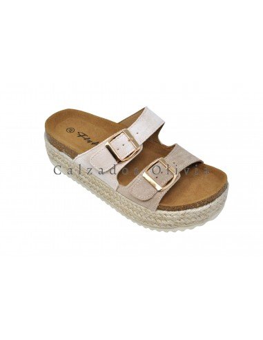 Zapatos y Calzados AN-M-189 MIX-BEIGE