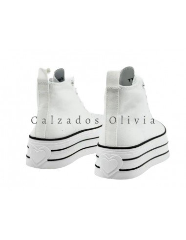 Zapatos y Calzados REB-TT-93-1 WHITE