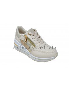 Calzados y zapatos TF-5257 BEIGE 2