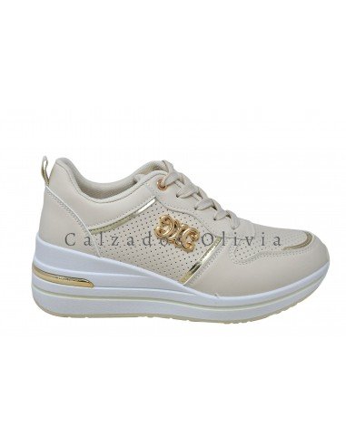 Zapatos y Calzados TF-5258 BEIGE