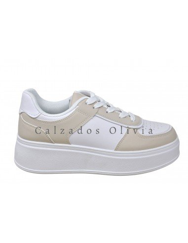Zapatos y Calzados TF-3767 BEIGE